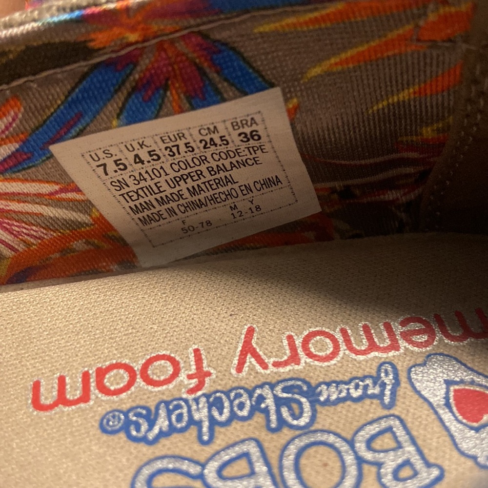 Bobs From Sketchers Memory Foam Espadrille Shoes - image 8